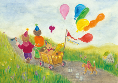 christel-weidemann_auf-dem-weg-zum-festumzug